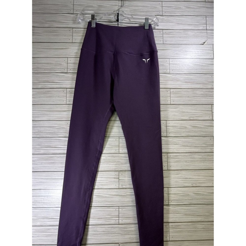 Squat Wolf Women's‎ Seamless Leggings Purple Yoga Fitness Gym Training Sz Med